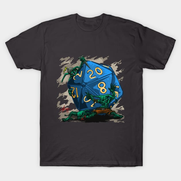 Dice Goblins T-Shirt by Battleaxes & Brimstone